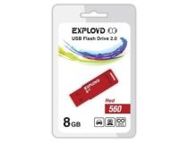 EXPLOYD 8GB-560-красный