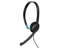 ACD-H100A-AB1 ACD Гарнитура ACD-Call H100A черная, mini jack 3.5mm, 1х динамик 40мм, поворотный микрофон