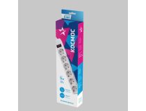 Сетевой фильтр Космос FKsm5m-6g(W)16A 5м (6 розеток)