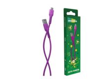 MORE CHOICE K16a Purple Кабель USB AM -- USB-C 1м