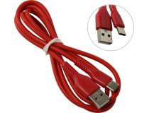 MORE CHOICE K16a Red Кабель USB AM --  USB-C 1м