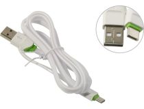 LDNIO LS34 White LD_B4508 Кабель USB AM -- USB-C 1м