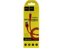 Hoco X26 Lightning 1M Red Кабель USB 2.0 AM--  Lightning 1м