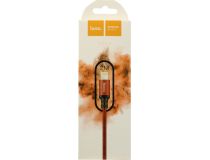 Hoco X14 Lightning 2M Red/Black Кабель USB 2.0 AM-- Lightning 2м