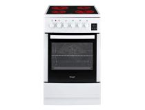 430129 Плита Электрическая Weissgauff WES Е2V16 WE белый стеклокерамика (без крышки)