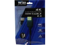 Wize WAVC-HDMIUS-1.8M Кабель HDMI to HDMI (19M -19M) 1.8м ver2.0 139455 