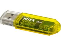 13600-FMUYEL08 Флеш накопитель 8GB Mirex Elf, USB 2.0, Желтый