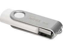 Mirex Swivel White 13600-FMUSWT08 USB2.0 Flash Drive 8Gb (RTL)