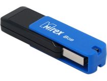 13600-FMUCIB08 Флеш накопитель 8GB Mirex City, USB 2.0, Синий