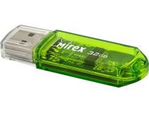 13600-FMUGRE32 Флеш накопитель 32GB Mirex Elf, USB 2.0, Зеленый