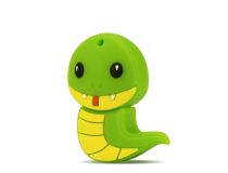 13600-KIDSNG08 Флеш накопитель 8GB Mirex Snake, USB 2.0, Зеленый