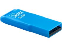 13600-FMUMAB08 Флеш накопитель 8GB Mirex Mario, USB 2.0, Голубой