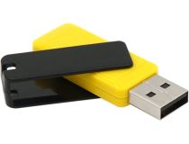 13600-FMUCYL08 Флеш накопитель 8GB Mirex City, USB 2.0, Желтый