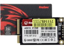 SSD 512 Gb mSATA KingSpec  MT-512 