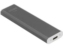 13641-S001DM1G 1TB Mirex Data Master 1, External, USB 3.2 Type-C, [R/W 550/550 MB/s] 3D-NAND, серый металл