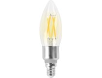 GEOZON FL-02 Умная LED лампа филамент/E14/C35/5.5W/2200K-5500K/Wi-Fi
