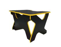 Generic Comfort Gamer Mini/DS/NY Игровой стол чёрно-жёлтый (ЛДСП 25мм ,120 x 90 x 75 см)