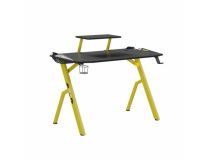 Skyland SKILL CTG-001 чёрно-жёлтый Игровой стол (1200 x 600 x 750 мм, МДФ, металл, карбон)