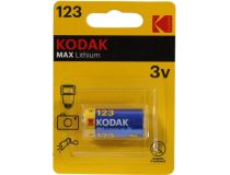 Kodak MAX  CAT30956223-RU1 (CR123, Li, 3V)