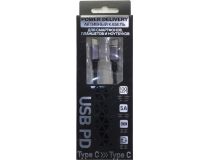 JETACCESS JA-DC50 1.5м Black Кабель USB-CM -- USB-CMмощность зарядки до 100 Вт)