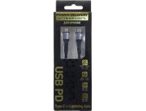 JETACCESS JA-DC60 1м Black Кабель USB 2.0 AM - USB-C/Lightning 1м
