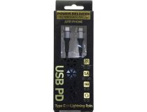 JETACCESS JA-DC60 2м Black Кабель USB 2.0 AM - USB-C/Lightning 2м