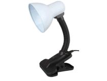 ULTRAFLASH UF-301P С01 белый (Светильник настольный,230V 60W)