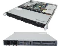 SuperMicro 1U SYS-510T-MR (LGA1200, C256, PCI-E, SVGA, 4xHS SAS/SATA 2xGbLAN, 4DDR4 400W HS)