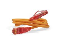 Hyperline PC-LPM-UTP-RJ45-RJ45-C5e-0.3M-LSZH-OR Patch Cord UTP кат.5e LSZH, 0.3м, оранжевый
