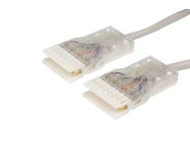 20383 Hyperline PC-110-110-4P-C5e-1M-GY Патч-корд 110 тип-110 тип, 4 пары, Cat.5e, 1 м, серый