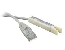 229894 Hyperline PC-110-RJ45-1P-CX-2M-LSZH-GY Патч-корд 110 тип-RJ45, 1 пара, LSZH, 2 м, серый