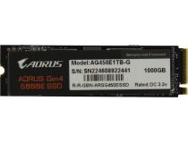 SSD 1 Tb M.2 2280 M GIGABYTE AORUS Gen4 5000E  AG450E1TB-G 
