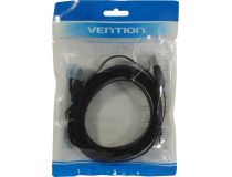 Patch Cord UTP кат.6 5м, чёрный, плоский