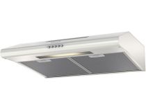 00026687 Вытяжка козырьковая Krona Olivia 600 белый управление: кнопочное (1 мотор)