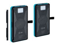 Внешний аккумулятор Cactus CS-PBFSPT-10000 (2xUSB 2.1A, 10000mAh, солнечная панель, Li-Pol)