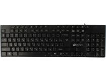 Клавиатура OKLICK 125M Black USB  104КЛ+15КЛ М/Мед 1678108 