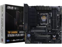 ASUS TUF GAMING B760M-PLUS WIFI D4 (RTL) LGA1700 B760 2xPCI-E+HDMI+DP 2.5GbLAN+WiFi+BT SATA MicroATX 4DDR4
