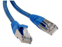 30964 Hyperline PC-LPM-STP-RJ45-RJ45-C5e-3M-LSZH-BL П-корд F/UTP, экранир., Cat.5е , LSZH, 3 м, синий