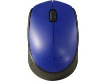 Logitech M170 Blue Wireless Mouse 910-004647  (RTL) USB 3btn+Roll