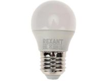 604-208 Лампа светодиодная Шарик (GL) 9,5Вт E27 903Лм 6500K холодный свет REXANT