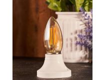 604-100 Лампа филаментная Свеча CN35 9,5Вт 950Лм 2700K E27 золотистая колба REXANT