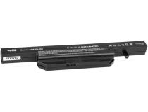 TopON TOP-CL650 DNS, Clevo W650S, W650SH, Hasee K610C, K750D. 11.1V 4400mAh 49Wh. PN: W650BAT-6, 6-87-W650S-4D4A1.