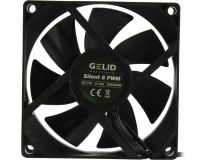 GELID FN-PX08-21 Silent 8 PWM (4пин, 80x80x25мм, 21.5дБ, 900-2000 об/мин)