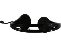 Наушники с микрофоном CBR CHP353M Black (USB, шнур 2м, с регулятором громкости)