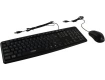 CBR KB SET 710 (Кл-ра, USB +Мышь USB, 3кн,Roll)