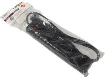 Сетевой фильтр CBR CSF 2505-1.8 Black PC  1.8м (5 розеток)