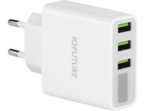 IQFUTURE IQ-TA35 102602 Зарядное устройство USB (Вых.DC5, 15W, 3xUSB)