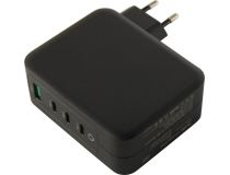 TopON TOP-GaN-130WB 103209 Зарядное устройство USB (Вых. DC5V-20V, 130W, USB, 3xUSB-C, быстрая зарядка)