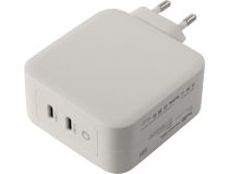 TopON TOP-GaN-100W 103206 Зарядное устройство USB (Вых. DC5V-20V, 100W, 2xUSB-C, быстрая зарядка)