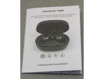 Наушники с микрофоном Dialog ES-120BT White (Bluetooth 5.0)